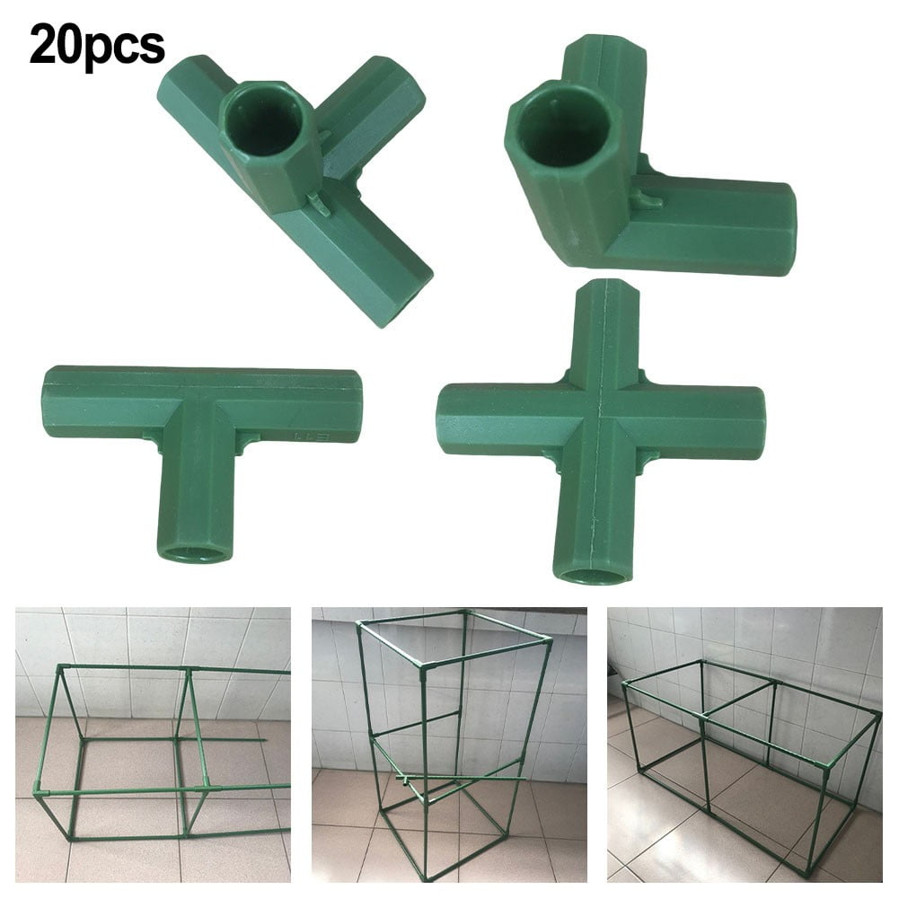 11mm Gardening Frame Connectors - Heavy Duty Greenhouse Support & Frame! Mix Smile Home A - Image 5