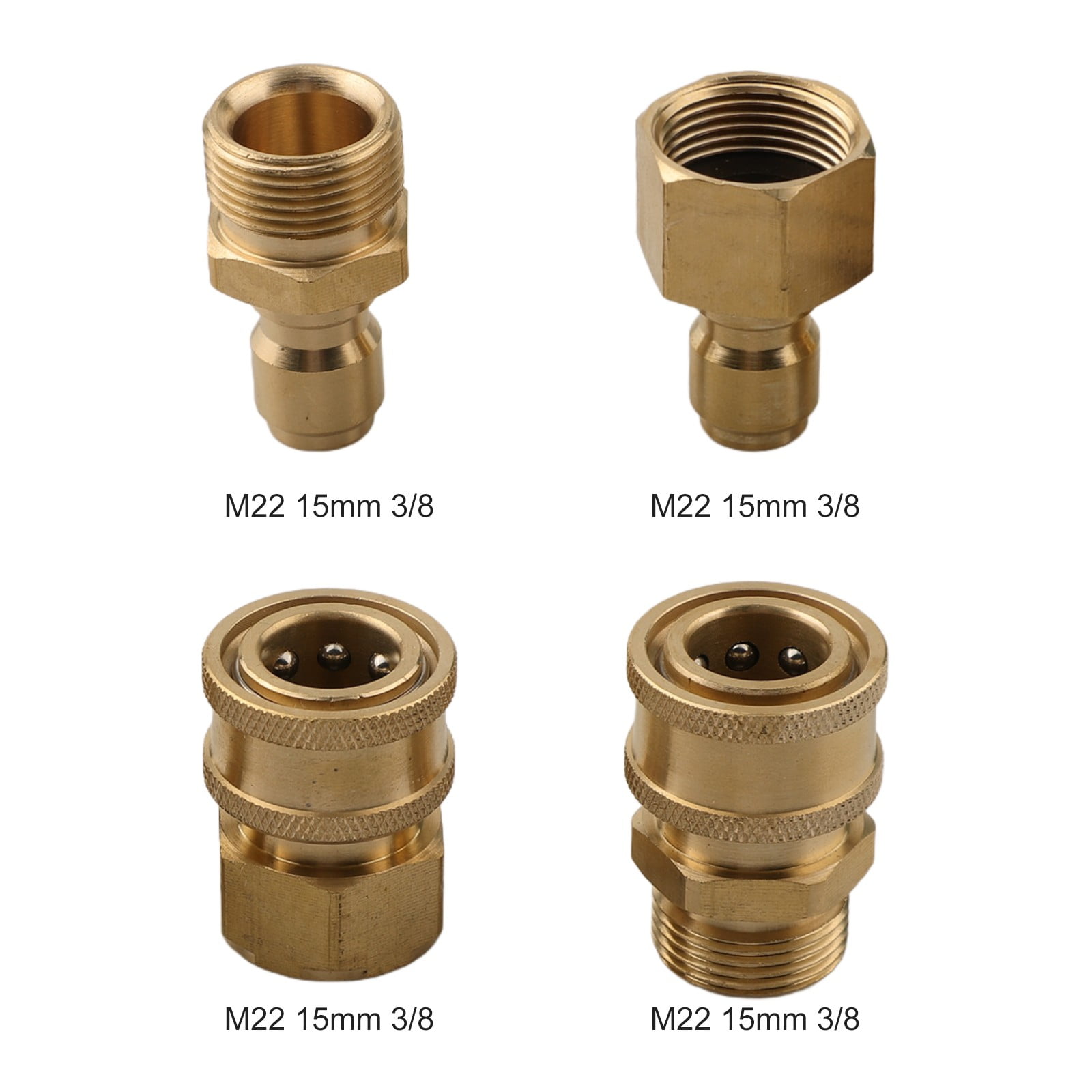 4pcs 3/8