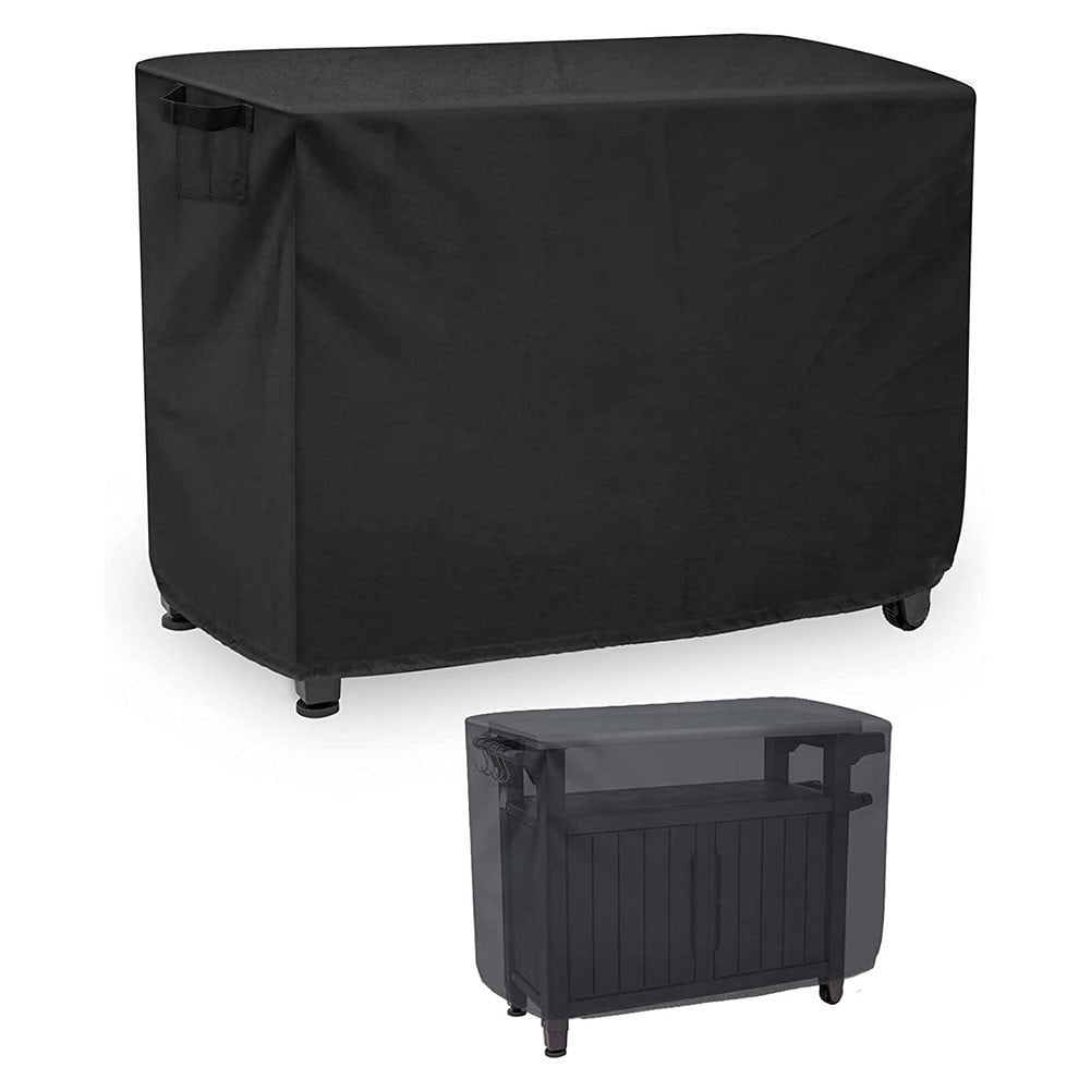 Waterproof Outdoor Prep Movable Dining Cart Pizza Oven Patio Grill Table Cover 104*61*81Cm Smile Home 140*61*81Cm - Image 5