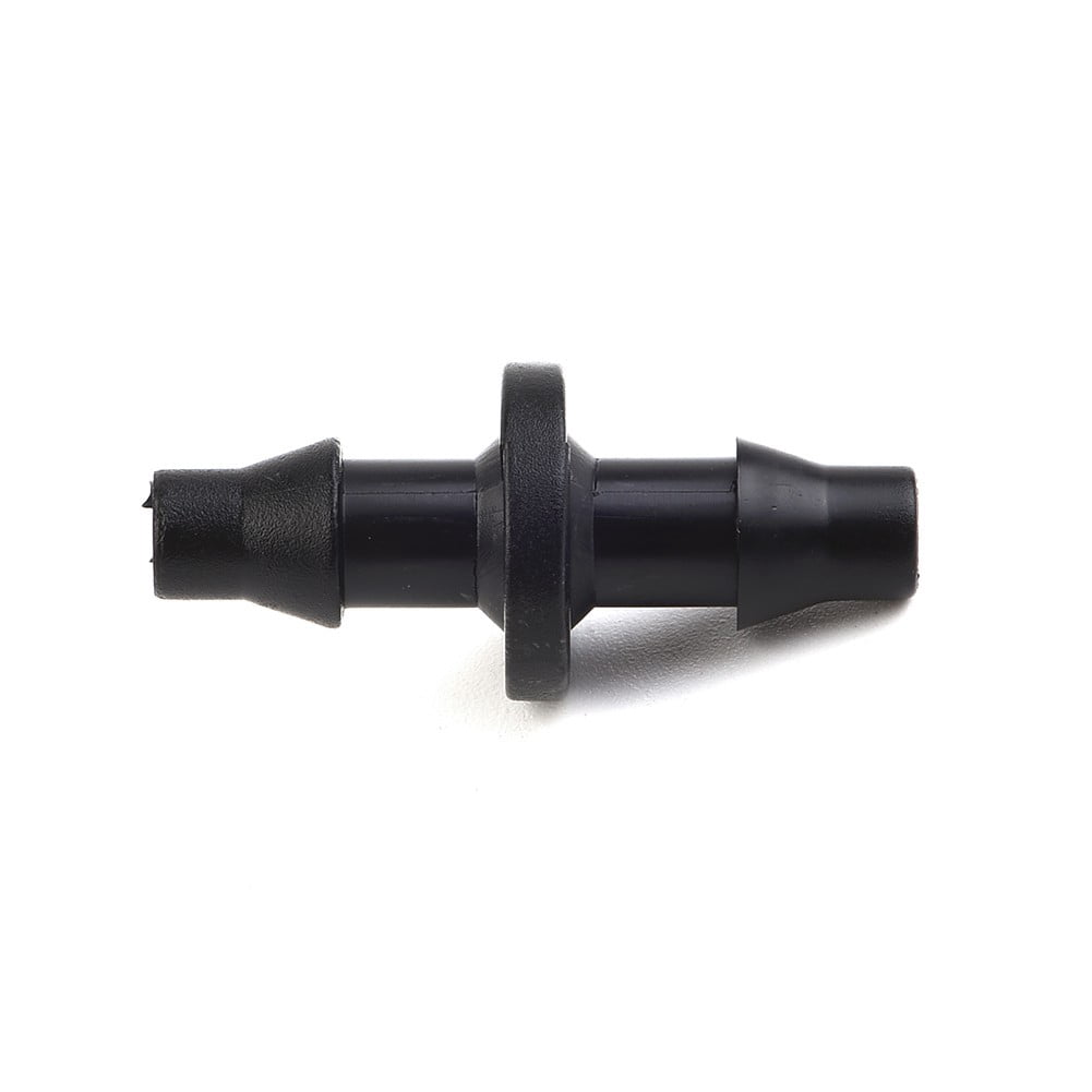 New 100Pc 1/4 Barbed Connector Double Way For 4/7Mm Garden Drip Irrigation Hose Smile Home - Image 4
