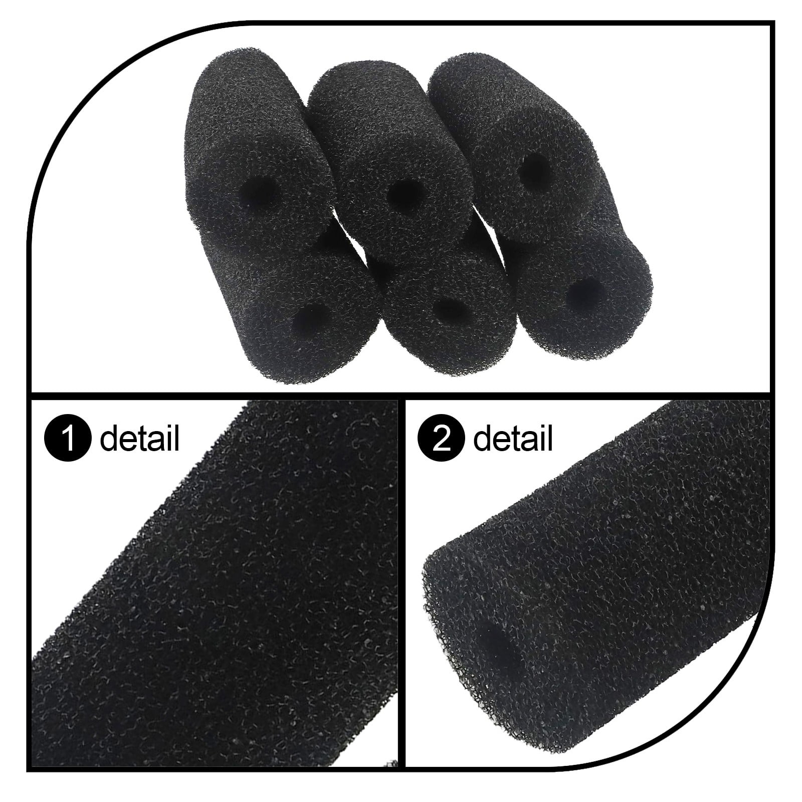 6 Pack Pre-Filter Sponge Roll for Beckett Pond G FR DP Pump 7209410 7137710 Replacement Smile Home - Image 3