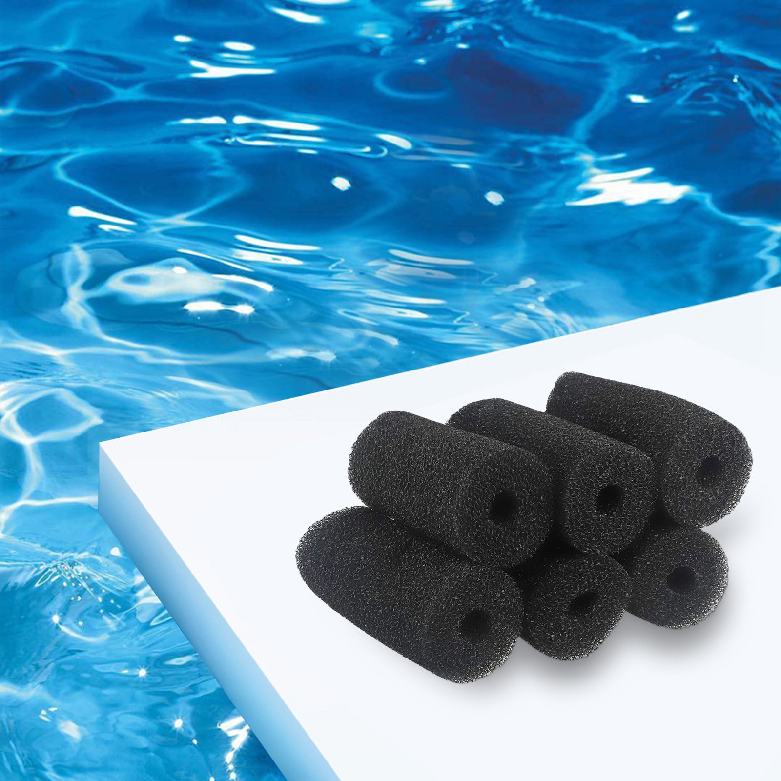 6 Pack Pre-Filter Sponge Roll for Beckett Pond G FR DP Pump 7209410 7137710 Replacement Smile Home - Image 5