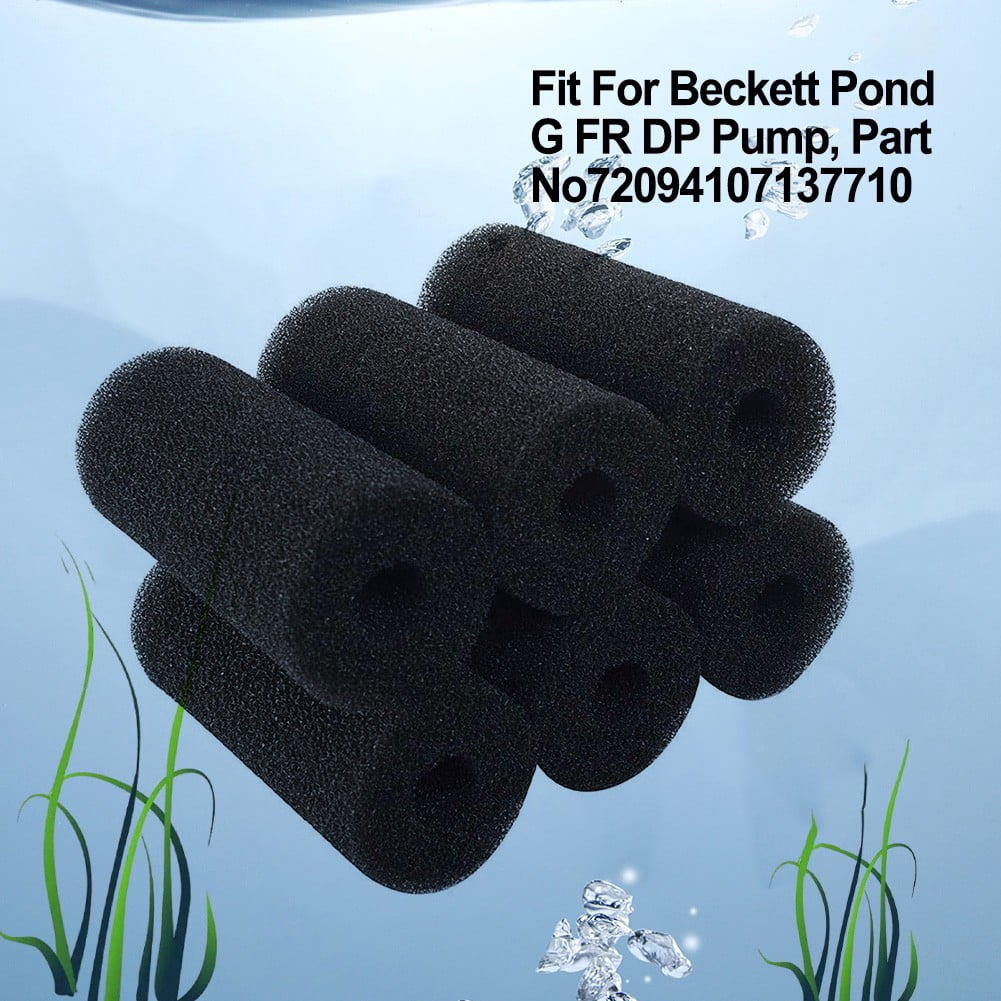 6 Pack Pre-Filter Sponge Roll for Beckett Pond G FR DP Pump 7209410 7137710 Replacement Smile Home - Image 7