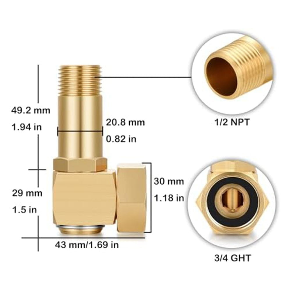High-Quality Brass Garden Hose Reel Parts - Reliable Replacement with Superior Smile Home - Image 6