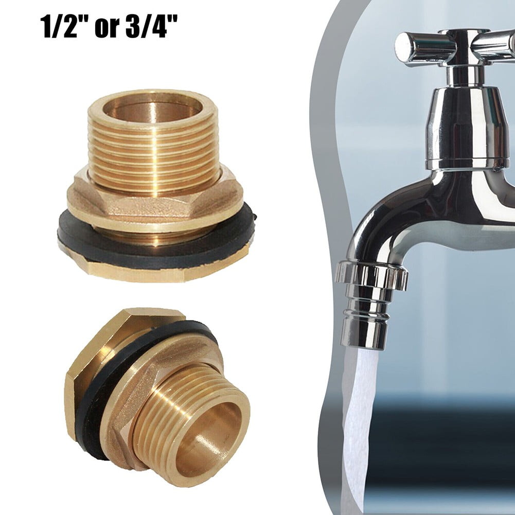 Water Butt Water Tank Tap Buckets Connector Brass Bib Tap Click-lock Fitting 45720 Smile Home 45720 - Image 3