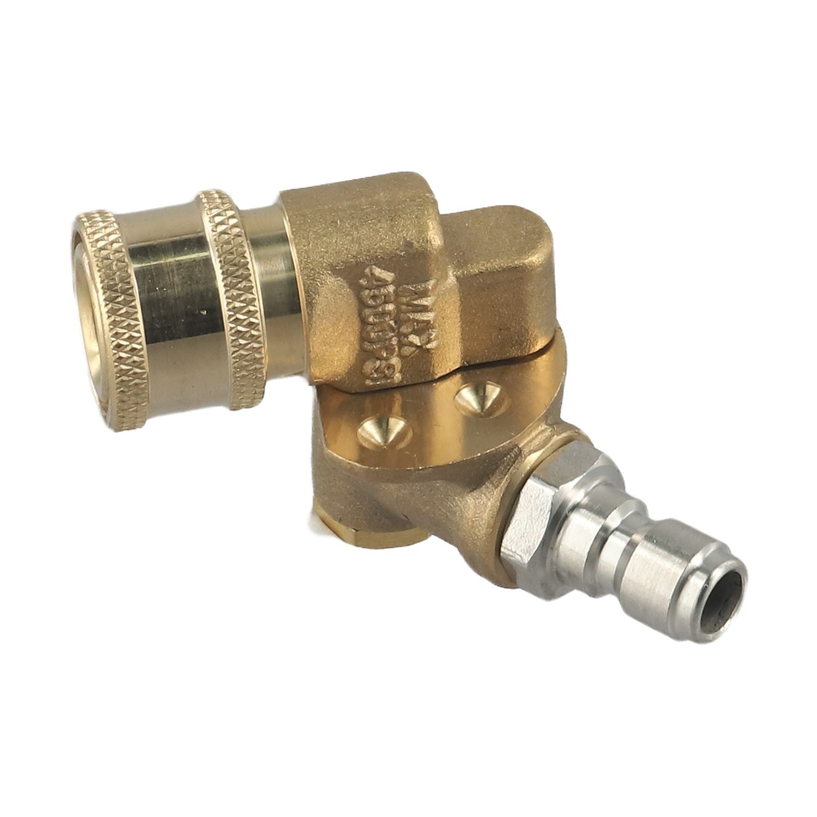 Pressure Washer Nozzle For 360 Degree Pivoting Coupler Cleaning Connector Smile Home - Image 7