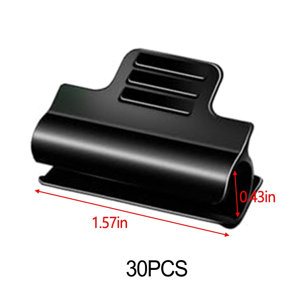 30pcs Greenhouse Pipe Clamps Garden Hoop Raised Bed Plant Clip Row Cover Support Smile Home - Image 3