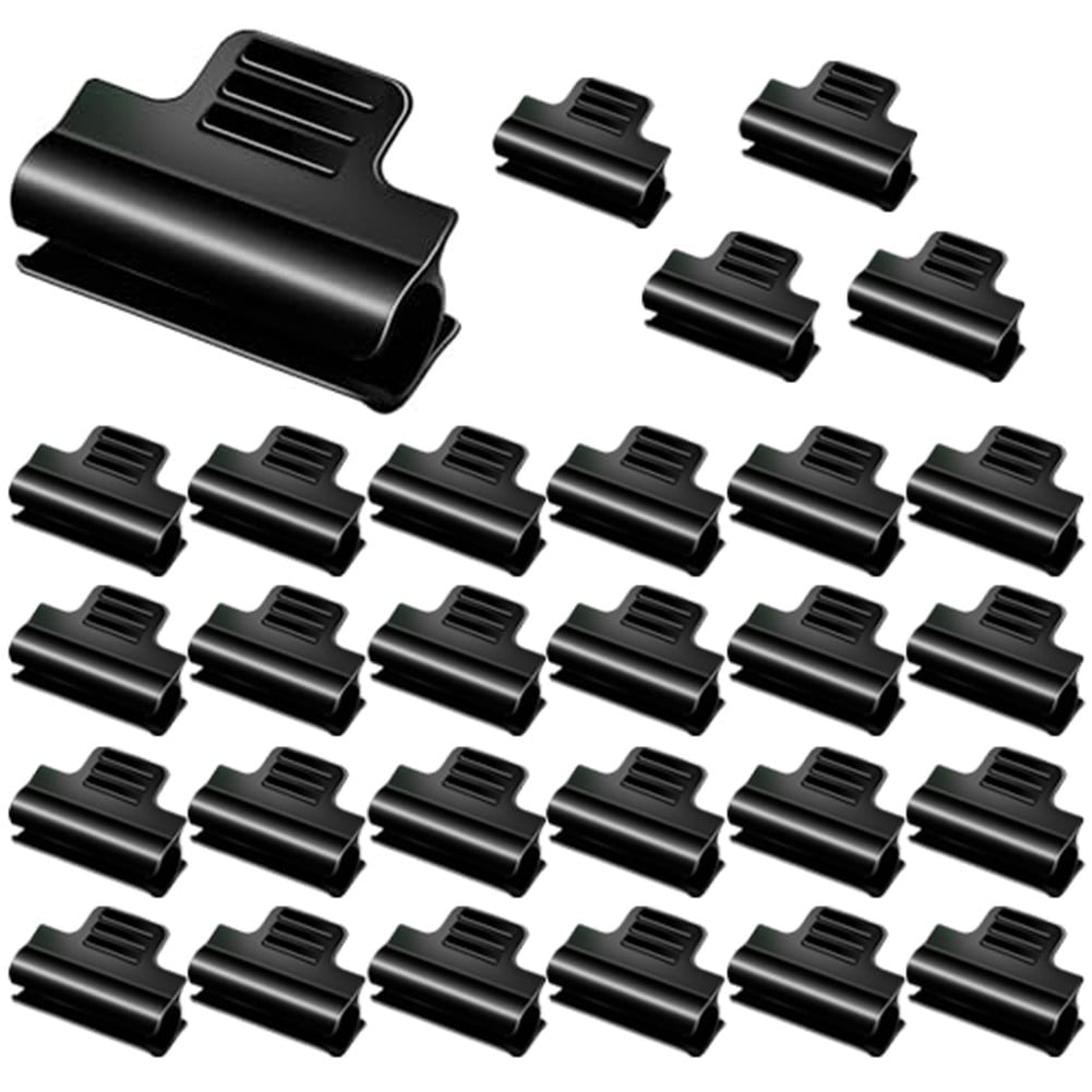 30pcs Greenhouse Pipe Clamps Garden Hoop Raised Bed Plant Clip Row Cover Support Smile Home - Image 5