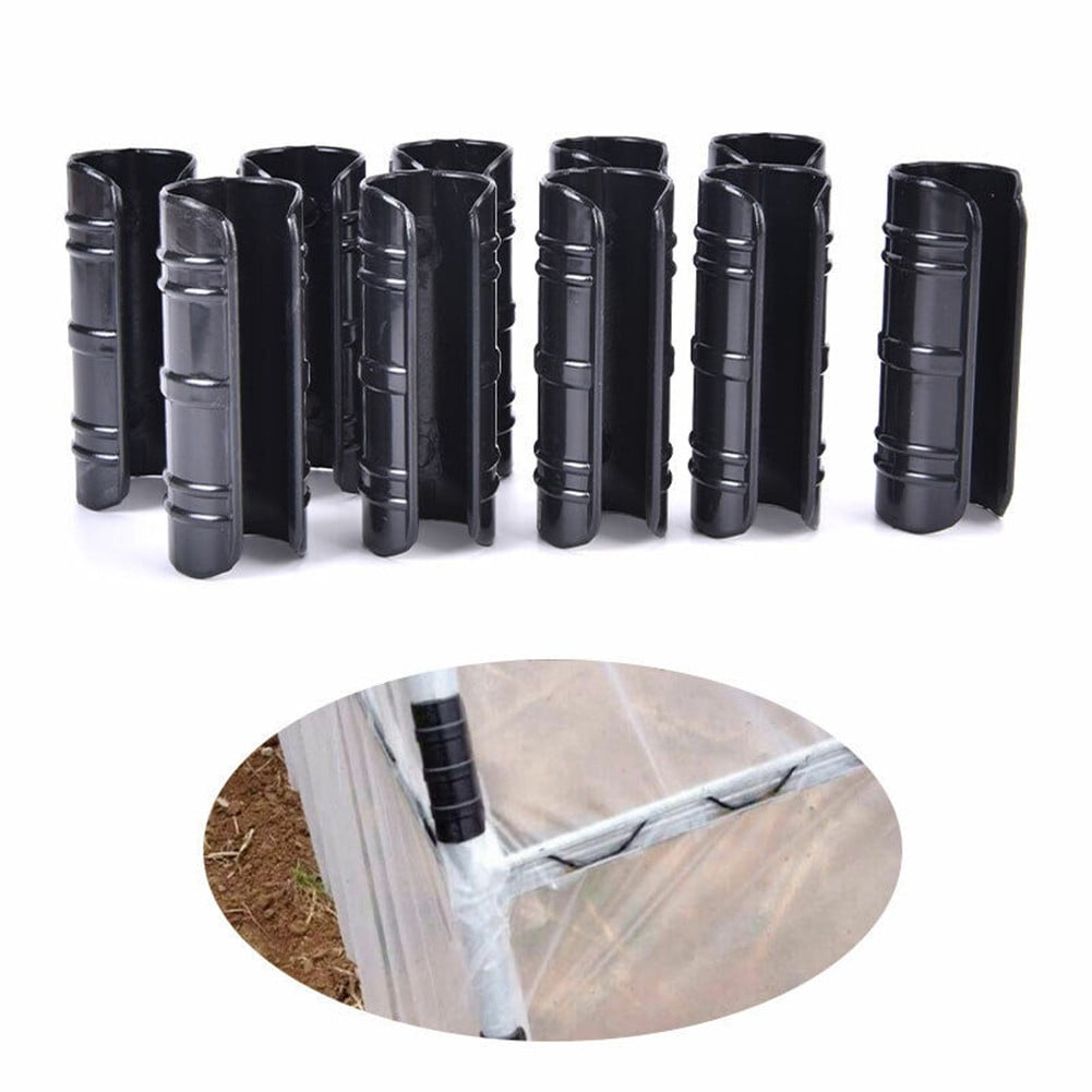 10-Pack Greenhouse Frame Tubing and Membrane Clamp Connector Kit 22mm 25mm 32mm 22Mm Smile Home 22 mm - Image 1