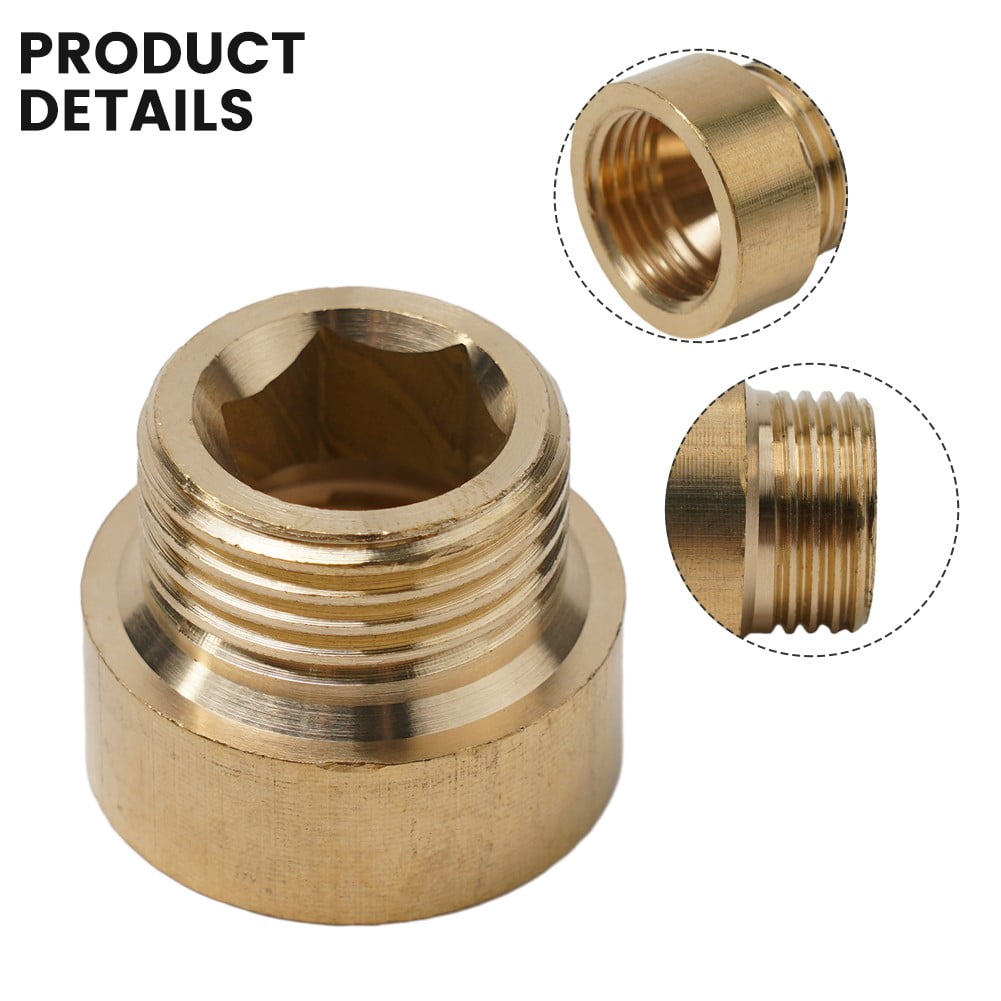 TAP EXTENSION 1/2 MEASURING Inch Thread Fitting Connection Extension Fitting 1Cm Smile Home - Image 3