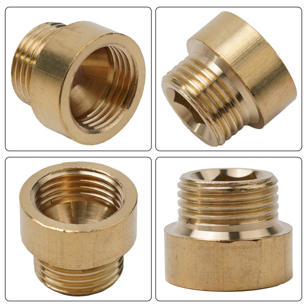 TAP EXTENSION 1/2 MEASURING Inch Thread Fitting Connection Extension Fitting 1Cm Smile Home - Image 4
