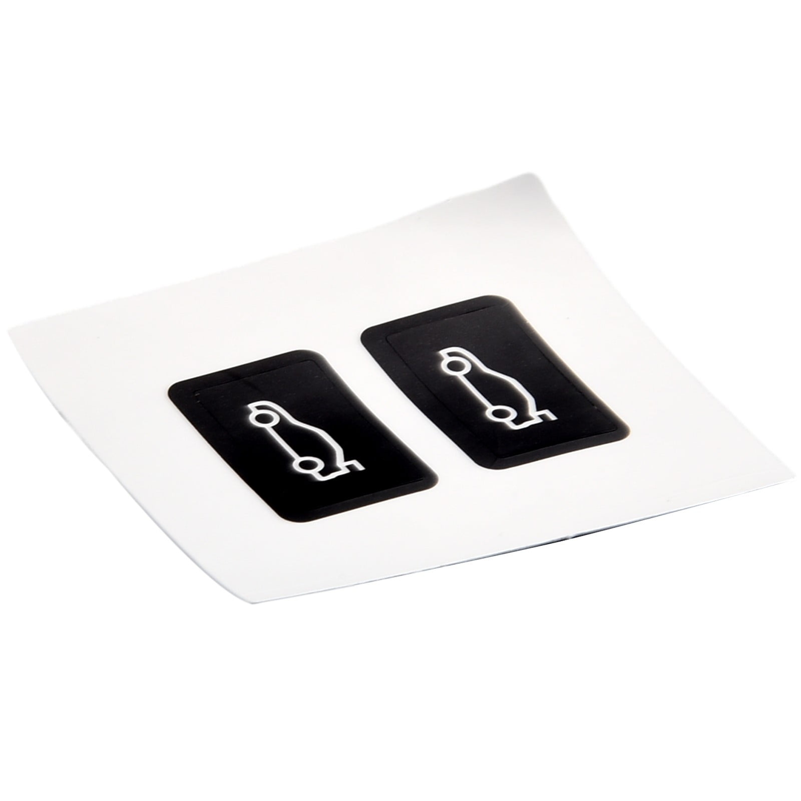 Button Tailgate Cover Sticker for BMW 3 5 7 Series F20 F30 F35 F10 Black Vinyl Overlay Enhanced Light Reflection - Image 3
