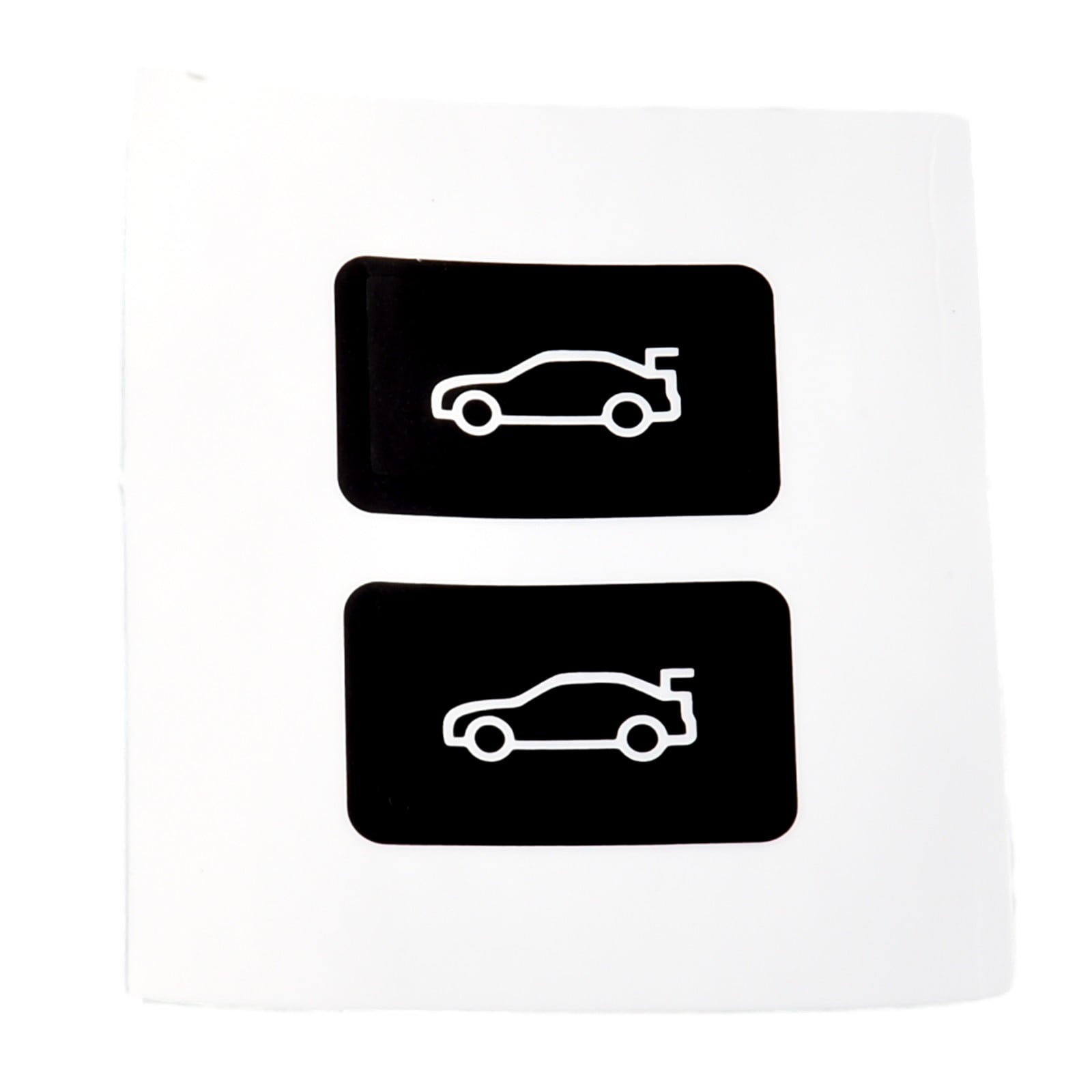 Button Tailgate Cover Sticker for BMW 3 5 7 Series F20 F30 F35 F10 Black Vinyl Overlay Enhanced Light Reflection - Image 5