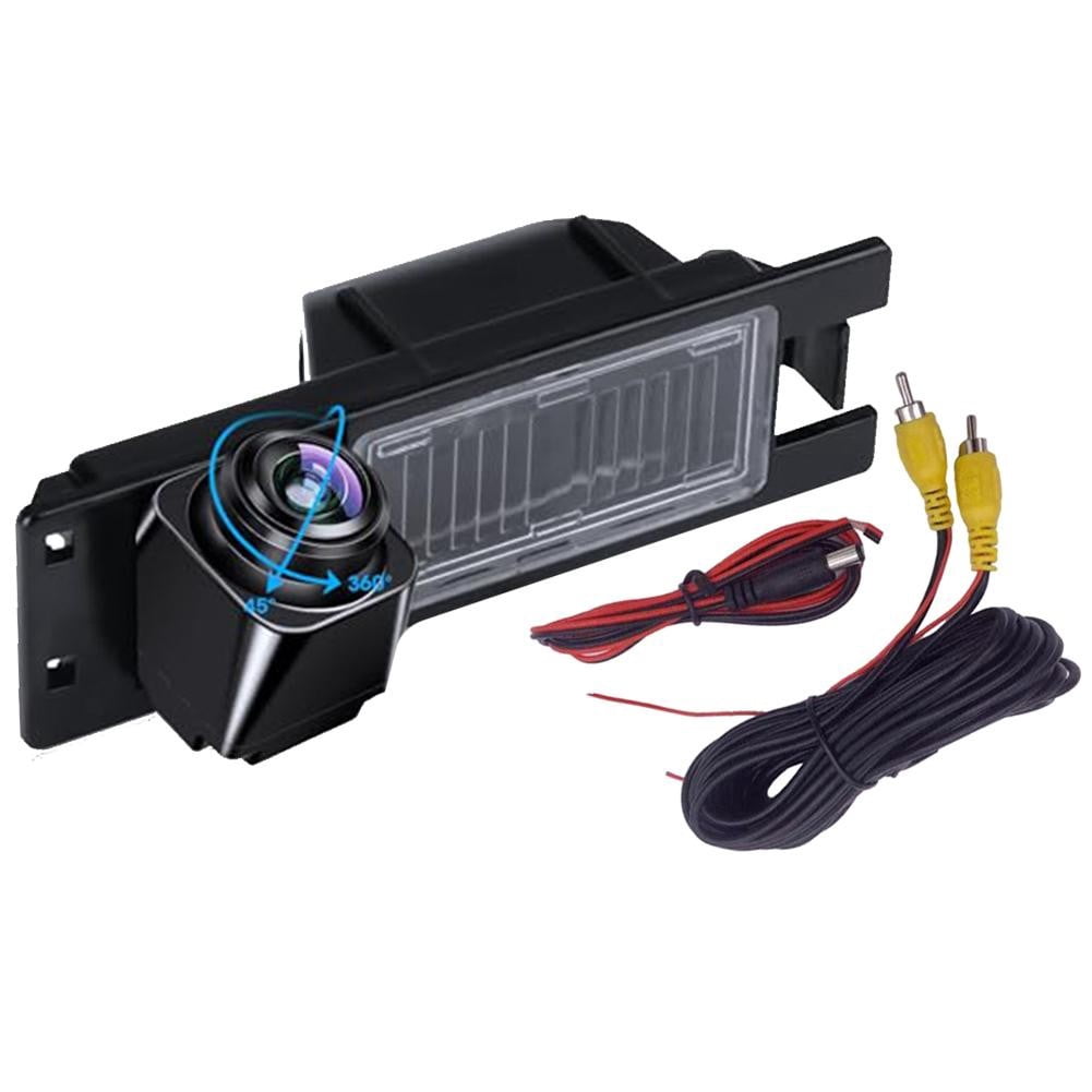 360 Degree Rotatable Reversing Camera 170 Wide Angle Rear View Ahd Cvbs Compatible For Opel Astra H J Corsa D Vectra C Zafira B Buick Regal Black - Image 3