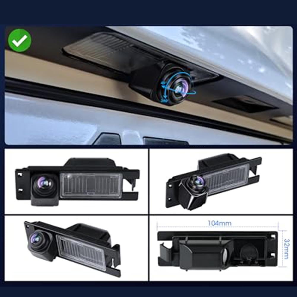 360 Degree Rotatable Reversing Camera 170 Wide Angle Rear View Ahd Cvbs Compatible For Opel Astra H J Corsa D Vectra C Zafira B Buick Regal Black - Image 5