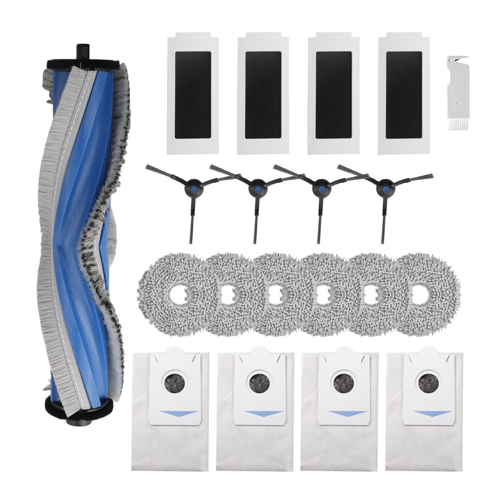 Ecovacs T30S T30S Pro Robot Vacuum Cleaner Replacement Parts Kit With Side Brush Filter Mop Cloth Dust Bag For Home Cleaning Accessories - Image 3