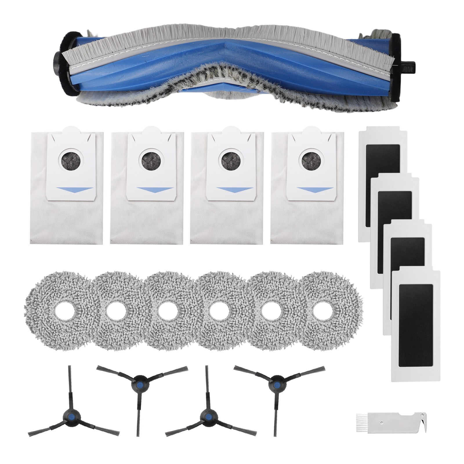 Ecovacs T30S T30S Pro Robot Vacuum Cleaner Replacement Parts Kit With Side Brush Filter Mop Cloth Dust Bag For Home Cleaning Accessories - Image 5