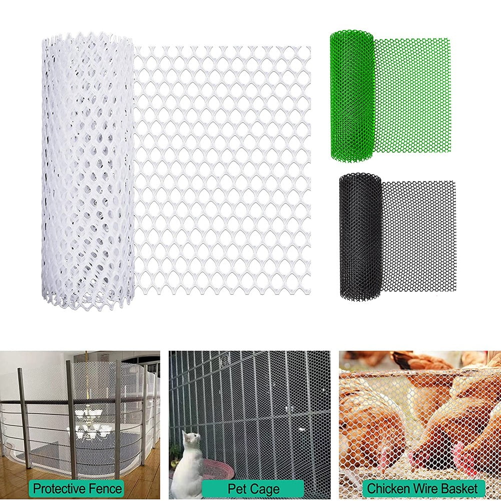 Mesh Tree Trunk Protectors Black 15.7X118 Inch Plastic Garden Netting For Deer Protection Plant Guard Barrier Fence Wrap Green - Image 7