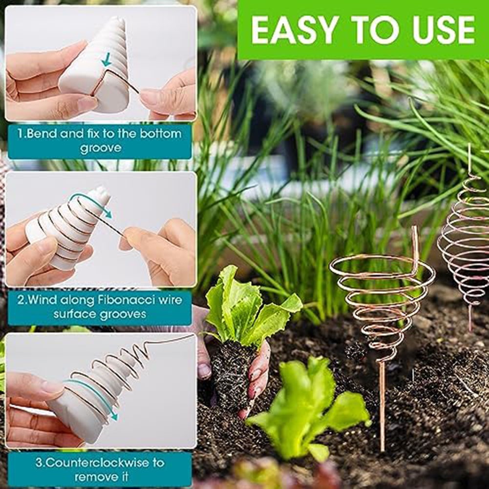 Pure Copper Wire For For Plant Cultivation Gardening Antenna Coil Enhance For Plant Growth With 99% Conductivity Small - Image 7
