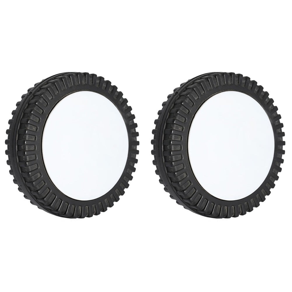2Pcs Grill Wheel 6 Inch Bbq Grill Wheel Plastic Grill Wheel Replacement 5.98 X 1.57 X 0.41 Diameter Outdoor Cooking Parts C - Image 1