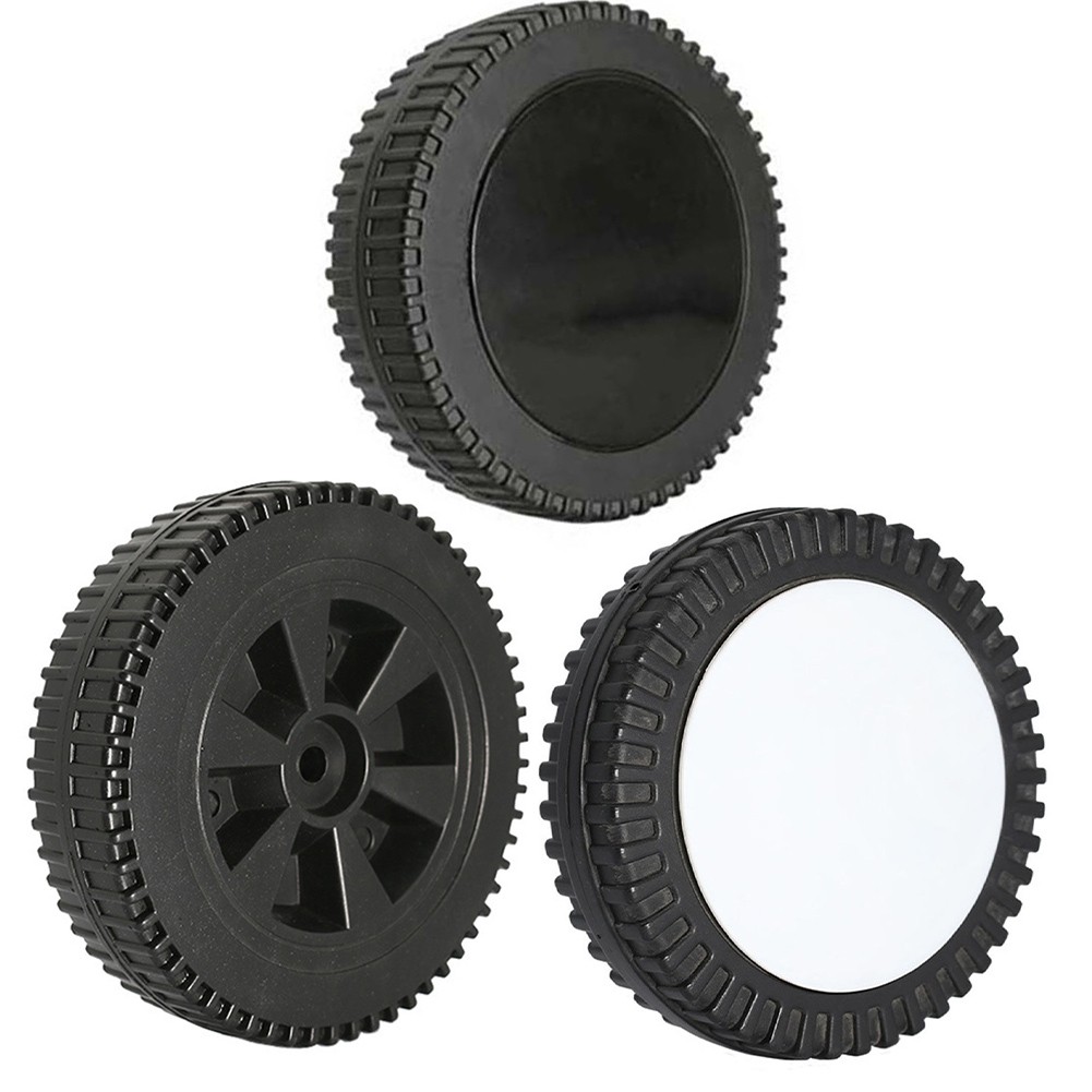 2Pcs Grill Wheel 6 Inch Bbq Grill Wheel Plastic Grill Wheel Replacement 5.98 X 1.57 X 0.41 Diameter Outdoor Cooking Parts C - Image 4