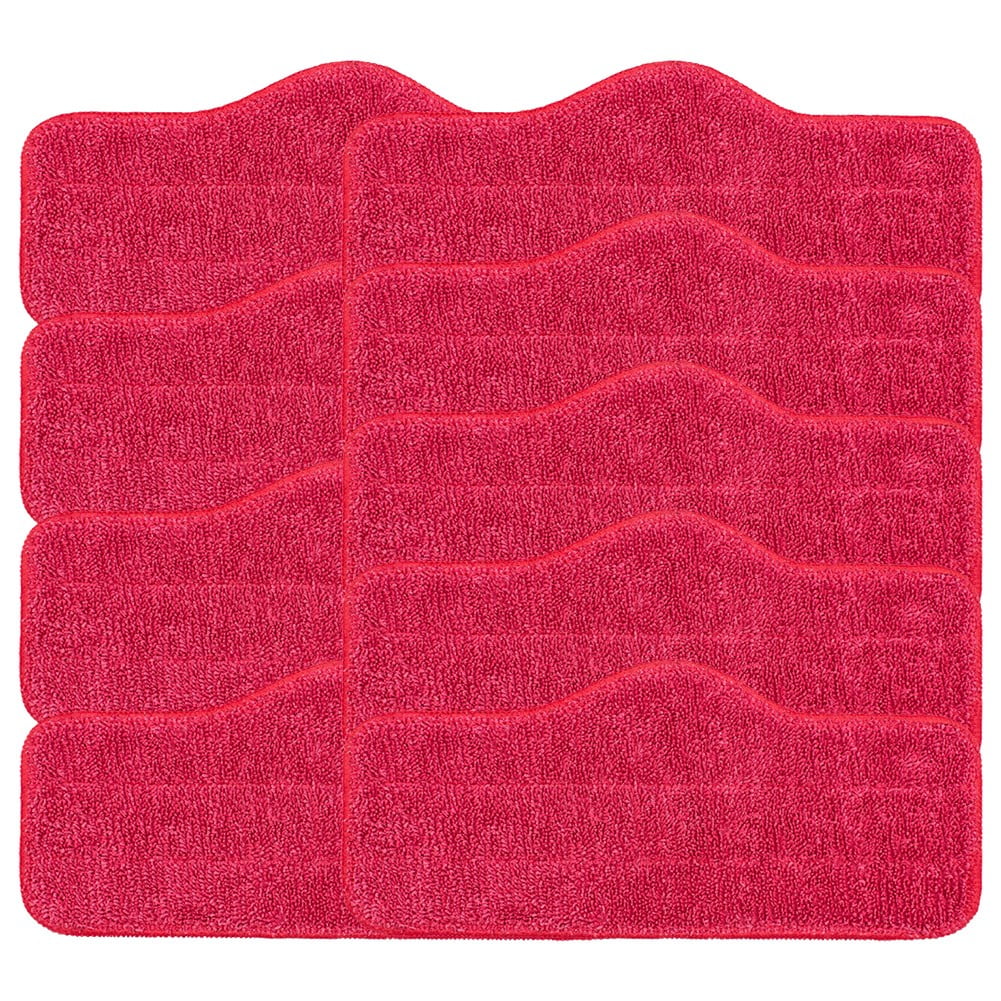 Microfiber Replacement Pads For Schenley Steam Mop - Washable Reusable Quick Dry Mop Pads 6 Pack For Hardwood Tile Laminate Floors 9 Pack - Image 3