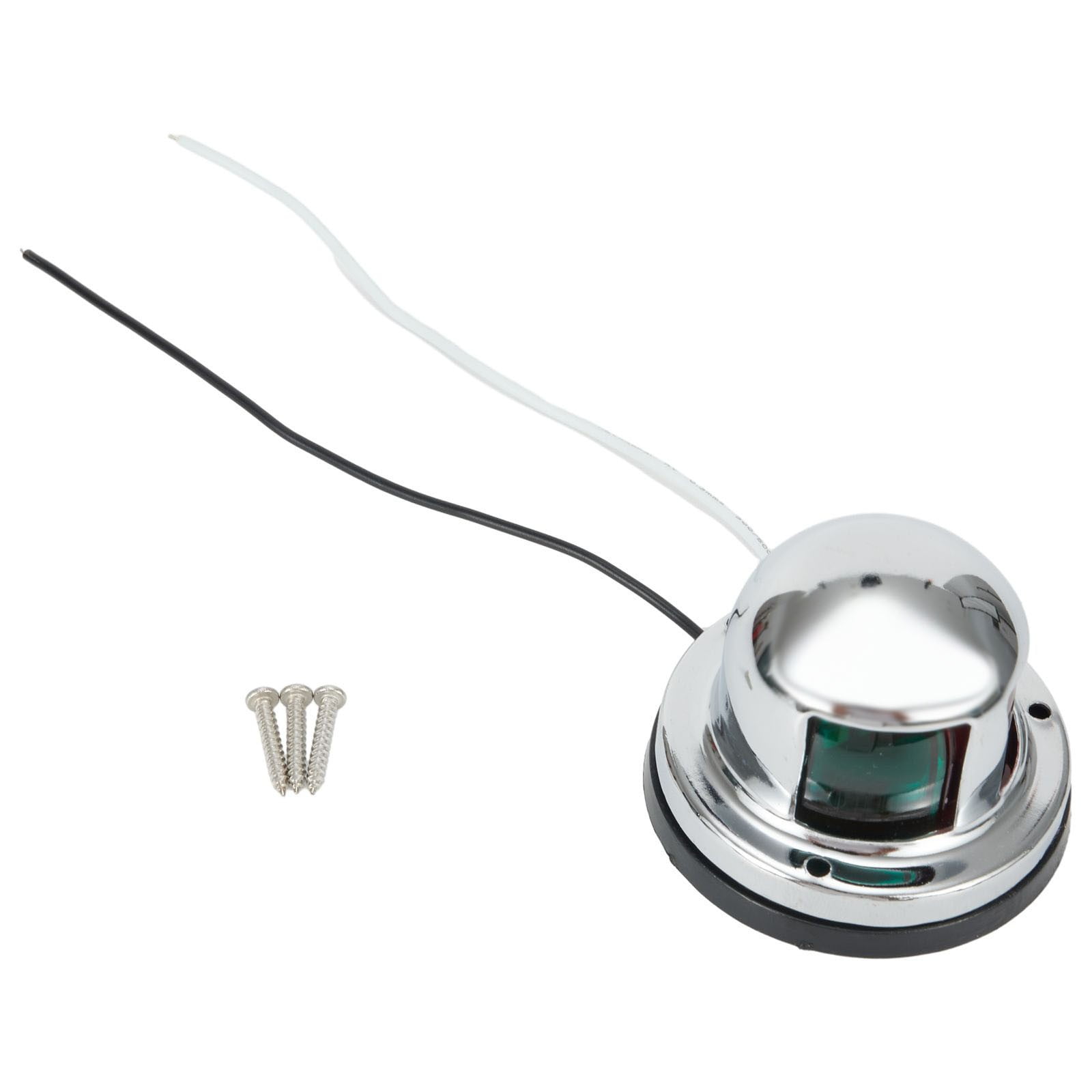 12V Led Marine Navigation Light 2 In 1 Bow Light For Boats Yachts Pontoons Stainless Steel Waterproof Ip65 Red Green Boat Light - Image 3