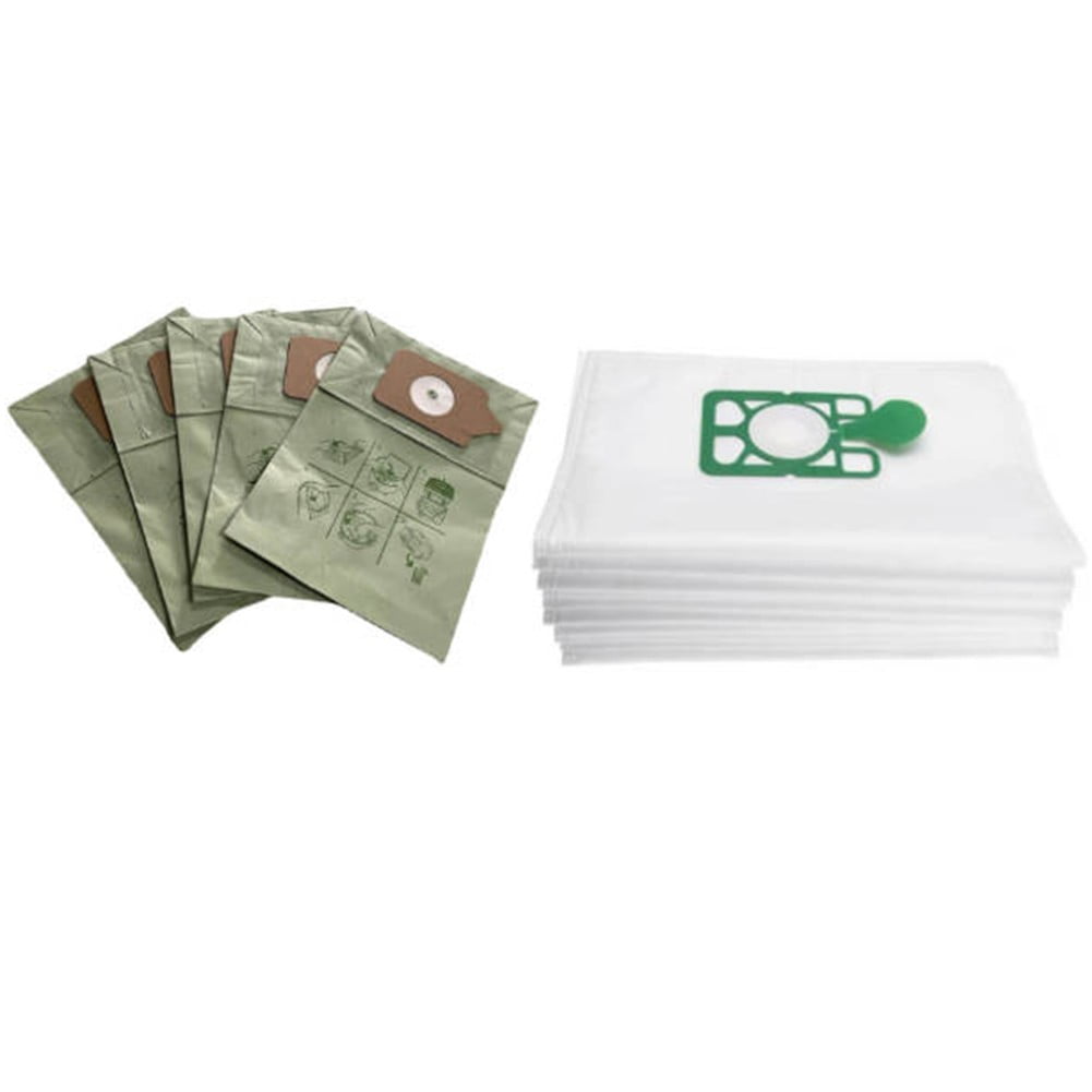 Numatic Henry Hoover Vacuum Cleaner Dust Bags 10 Pack Double Layer Replacement Paper Bags For Efficient Filtration 40.7X31.5Cm White Non-Woven Bags - Image 1