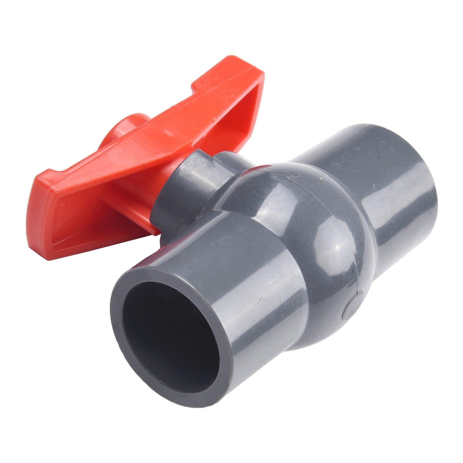 Pvc Ball Valve For Water Supply Pipe Sliding Socket 20Mm 25Mm 32Mm 40Mm 50Mm Pool Plumbing System Red Gray Pvc-U 25Mm 25 mm - Image 2