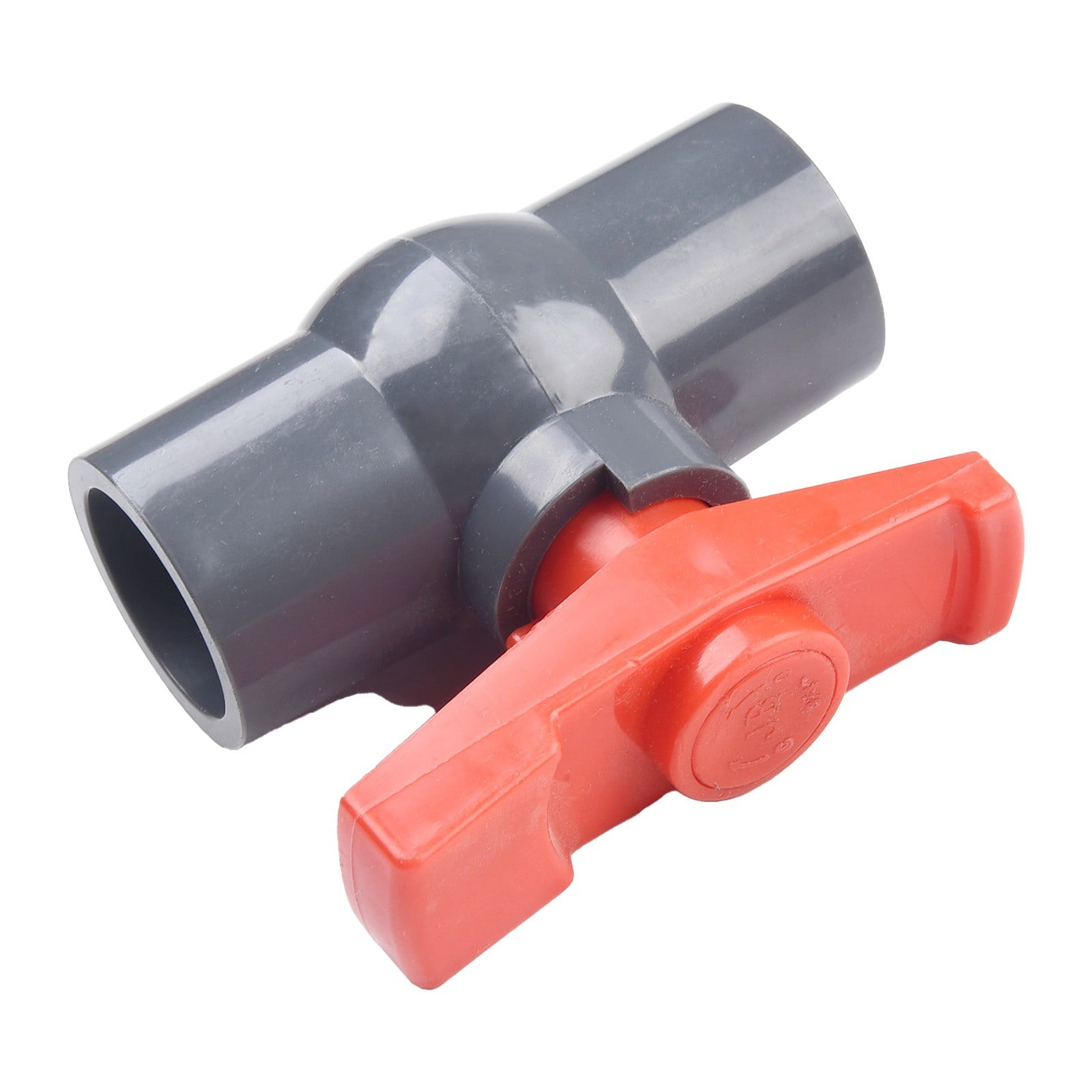 Pvc Ball Valve For Water Supply Pipe Sliding Socket 20Mm 25Mm 32Mm 40Mm 50Mm Pool Plumbing System Red Gray Pvc-U 25Mm 25 mm - Image 3