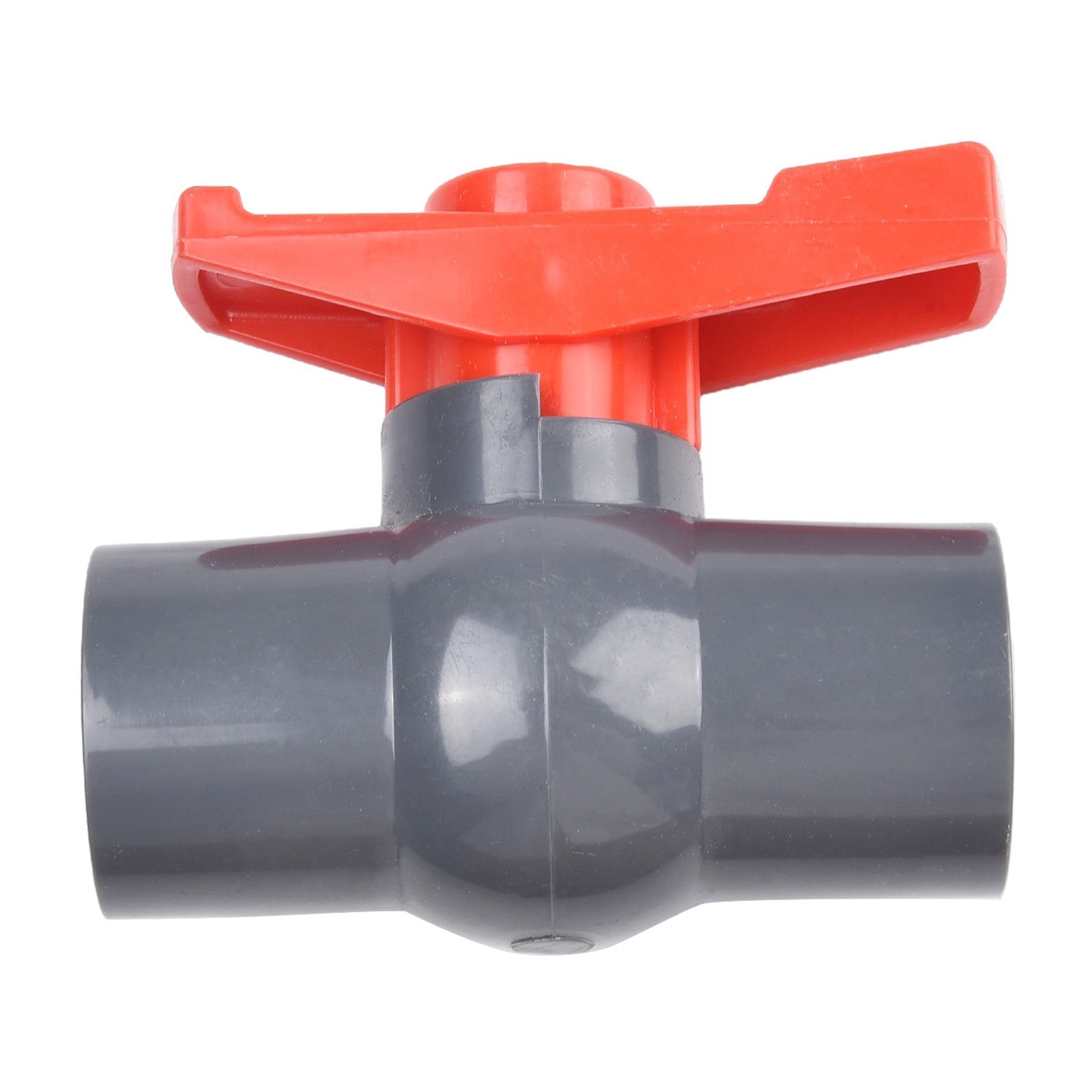 Pvc Ball Valve For Water Supply Pipe Sliding Socket 20Mm 25Mm 32Mm 40Mm 50Mm Pool Plumbing System Red Gray Pvc-U 25Mm 25 mm - Image 4