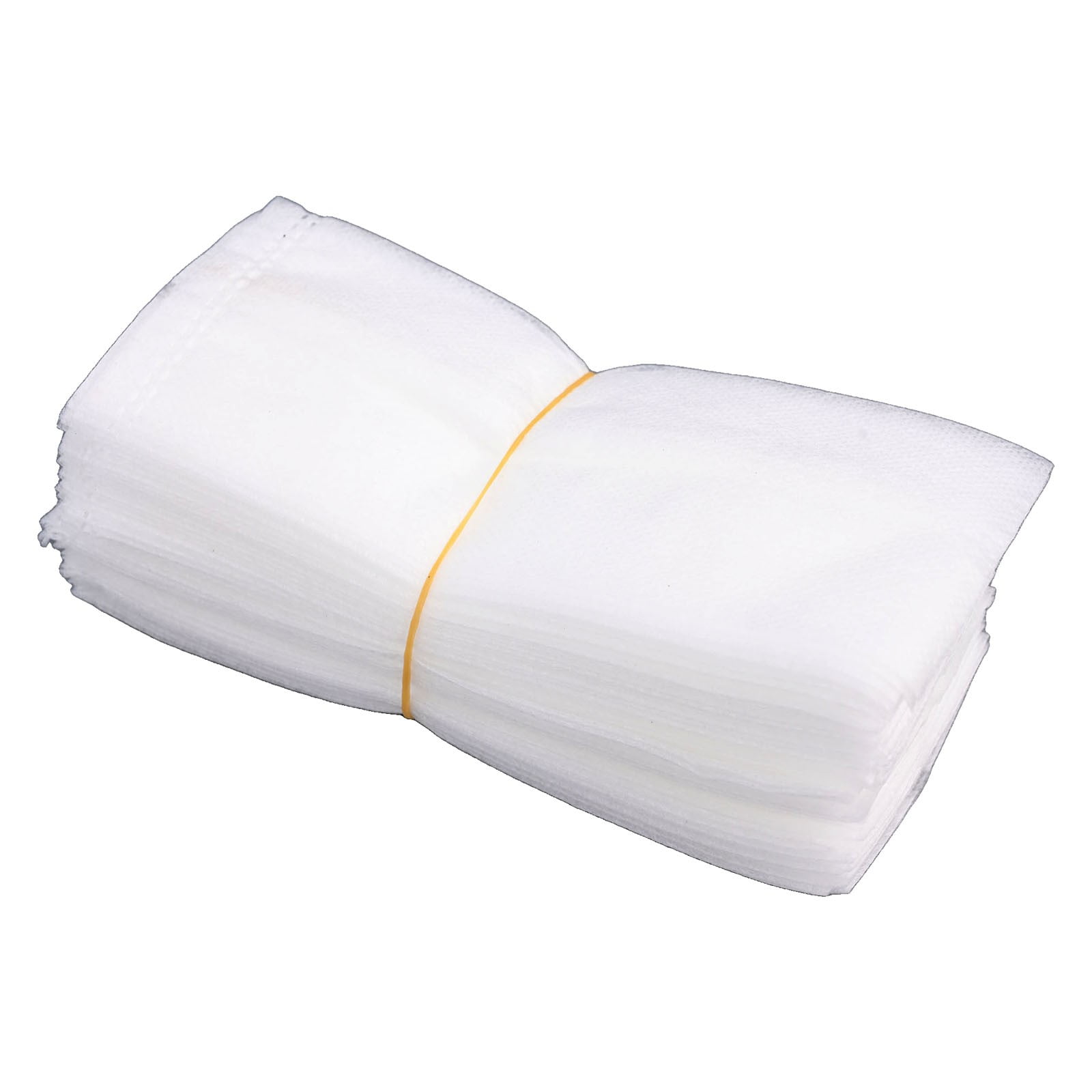 100Pcs White Non-Woven Fabric Plant Grow Bags For Seedlings Flowers Vegetables - Biodegradable Nursery Pots In 6 Sizes From 10X12Cm To 24X27Cm - Breathable Garden Planting Containers 12X15Cm Folding - Image 1