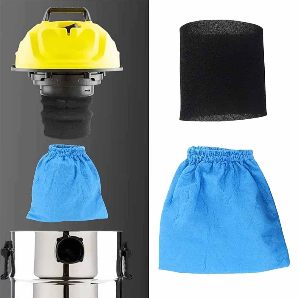Karcher Mv1 Wd1 Wd2 Wd3 Nt Vacuum Cleaner Replacement Textile Filter Bags 4 Pack White Dust Bags For Karcher Series Vacuum Cleaners B - Image 5