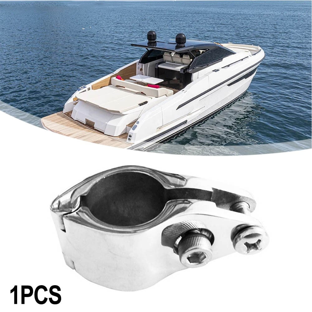316 Stainless Steel Bimini Top Hinged Jaw Slide Rail Mount For 1 Inch Marine Tubing Accessories Boat Hardware 22Mm 25Mm 25Mm 22 mm - Image 1
