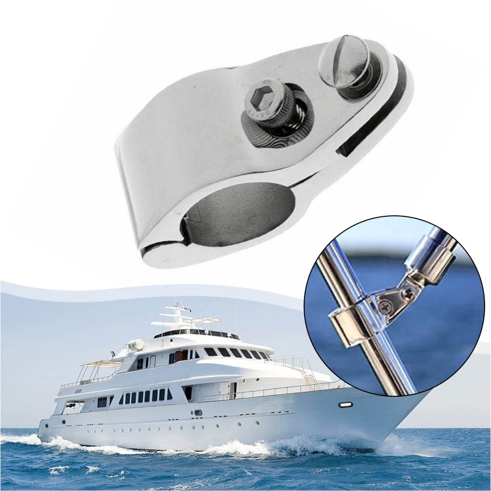 316 Stainless Steel Bimini Top Hinged Jaw Slide Rail Mount For 1 Inch Marine Tubing Accessories Boat Hardware 22Mm 25Mm 25Mm 22 mm - Image 5