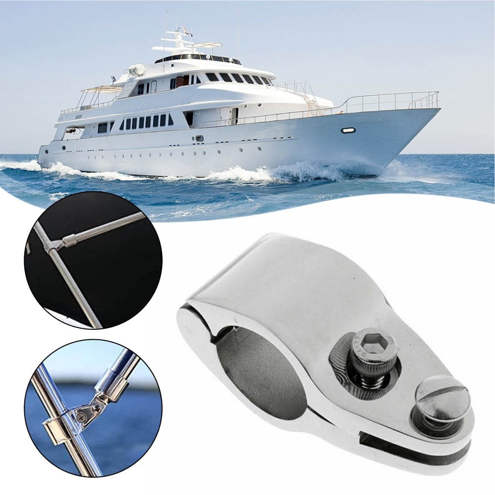 316 Stainless Steel Bimini Top Hinged Jaw Slide Rail Mount For 1 Inch Marine Tubing Accessories Boat Hardware 22Mm 25Mm 25Mm 22 mm - Image 8