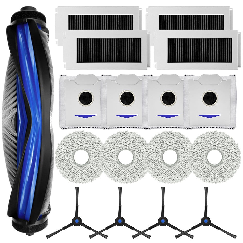 Ecovacs Deebot N30 Omni Robot Vacuum Accessories Kit With Main Side Brush Filter Mop Cloth Dust Bag Replacement Parts For N30 Pro Omni A - Image 1