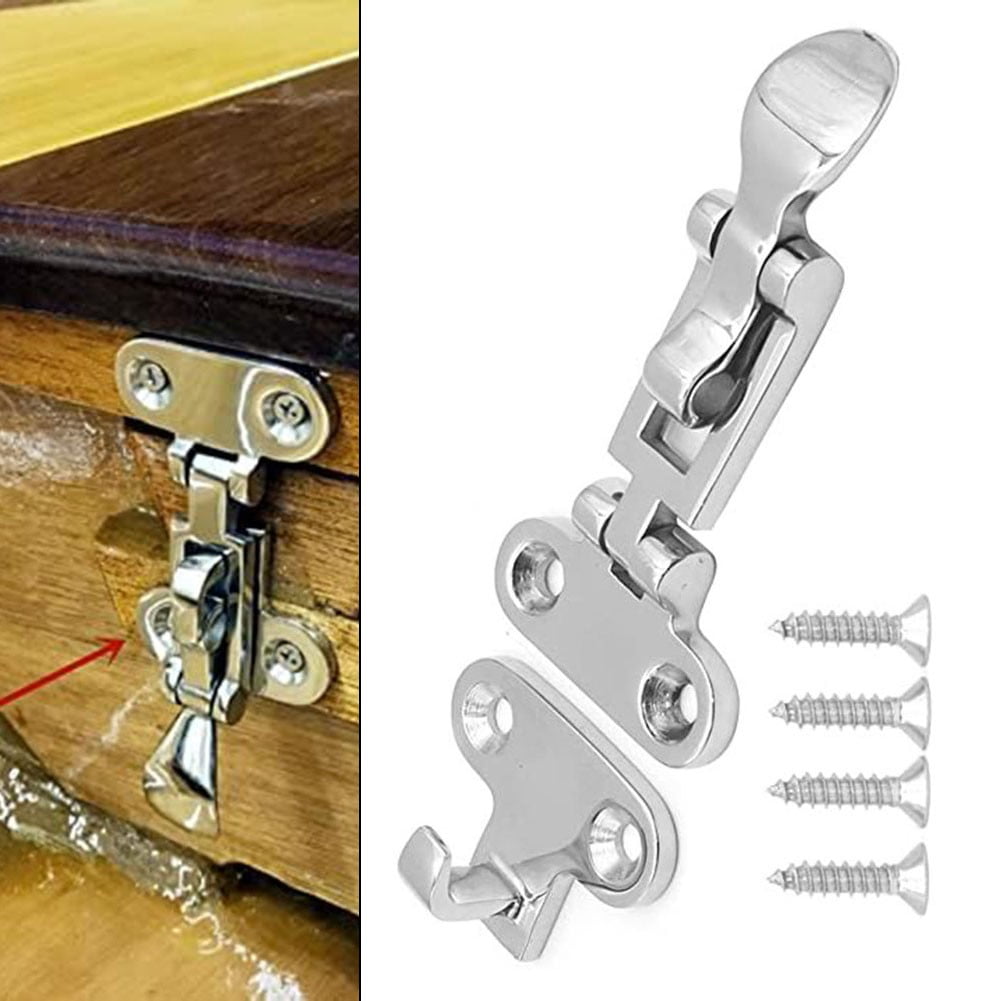 Anti-Rattle Marine Latch: 316 Stainless Steel Door Buckle For Yachts For Yacht - Image 1