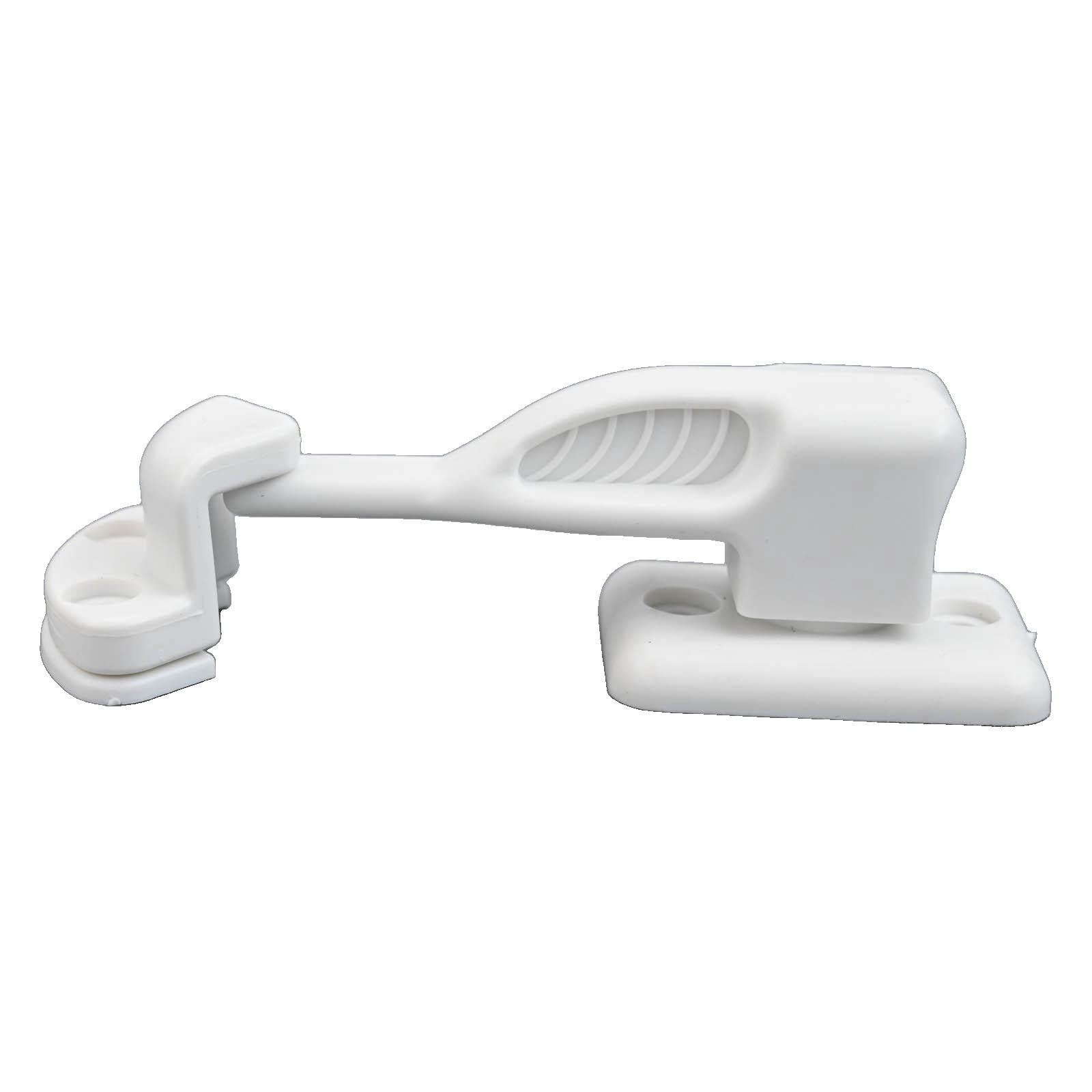 Nylon Rv Cabinet Latch Lock For Camper Trailer Boat Easy Install Secure Door Catch Holder White Black Travel Accessory Construction White - Image 8