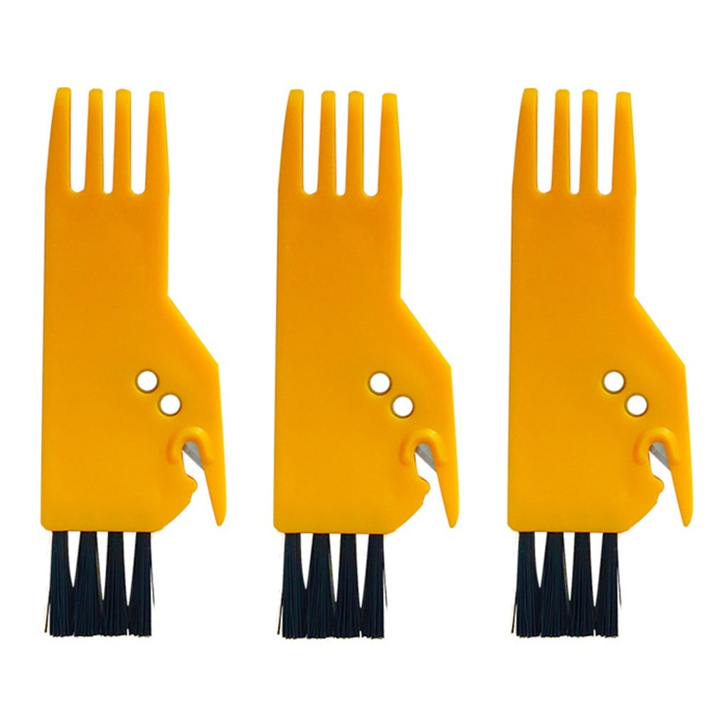 Robot Vacuum Cleaner Brush Set 3Pcs Replacement Accessories For Xiaomi Conga Ecovacs Deebot Eufy Cleaning Tools Black Red Blue Yellow White A4 - Image 1