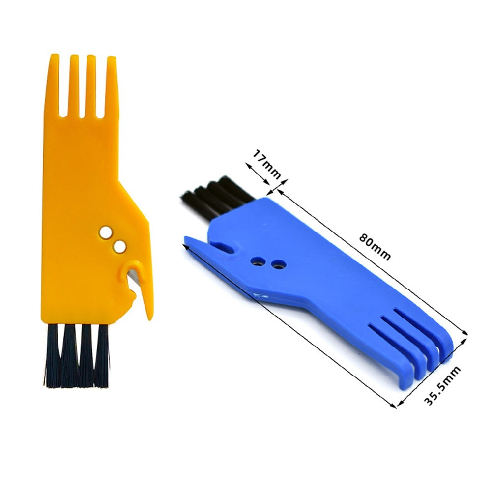 Robot Vacuum Cleaner Brush Set 3Pcs Replacement Accessories For Xiaomi Conga Ecovacs Deebot Eufy Cleaning Tools Black Red Blue Yellow White A4 - Image 3