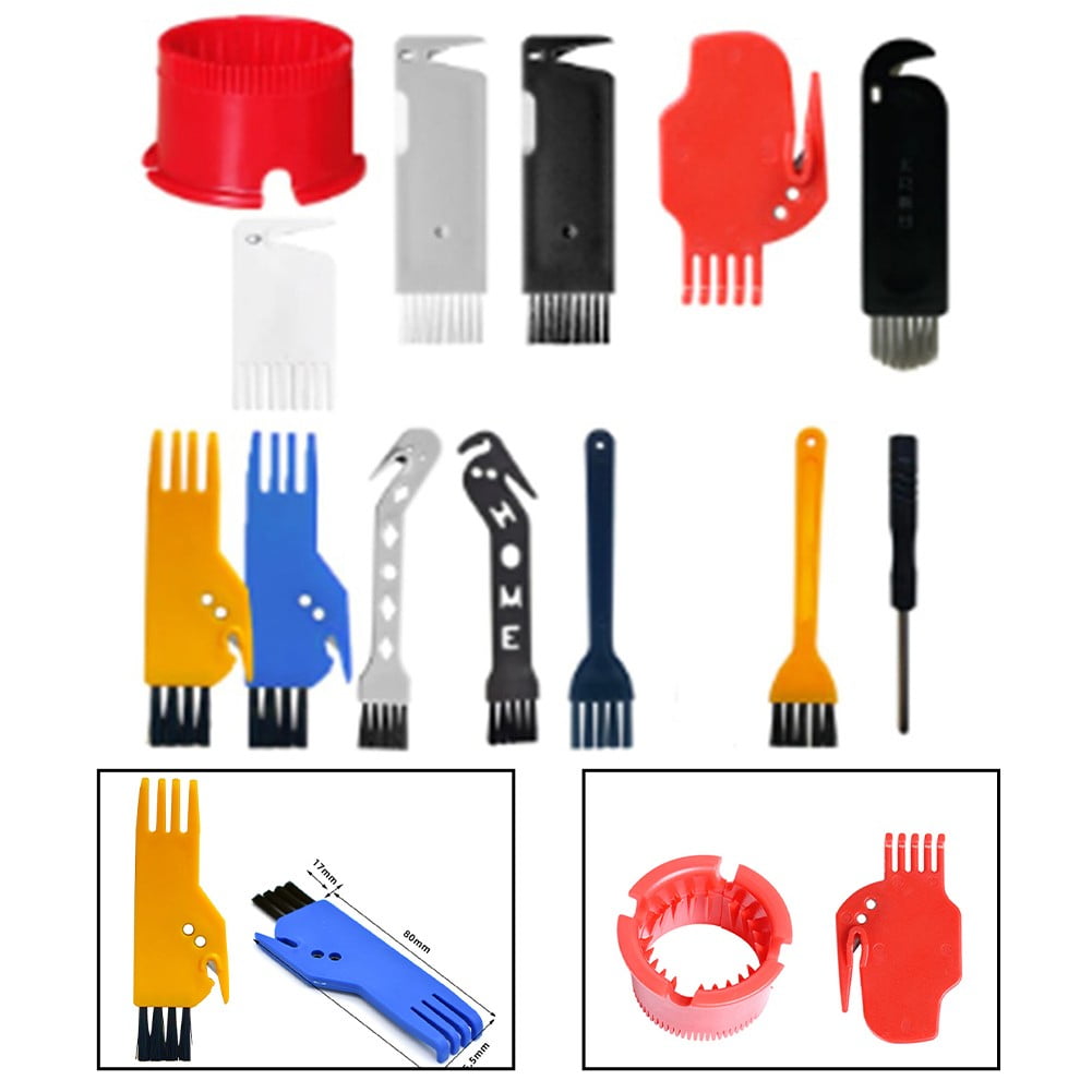 Robot Vacuum Cleaner Brush Set 3Pcs Replacement Accessories For Xiaomi Conga Ecovacs Deebot Eufy Cleaning Tools Black Red Blue Yellow White A4 - Image 7