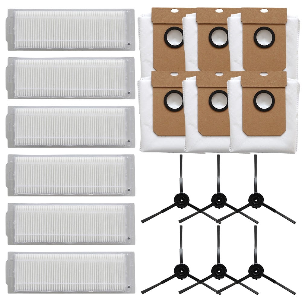 Cecotec Conga 13090 Spin Revol Home Vacuum Filter Dust Bag Side Brush Replacement Kit With 6 Filters 6 Bags 6 Brushes For Efficient Cleaning - Image 7