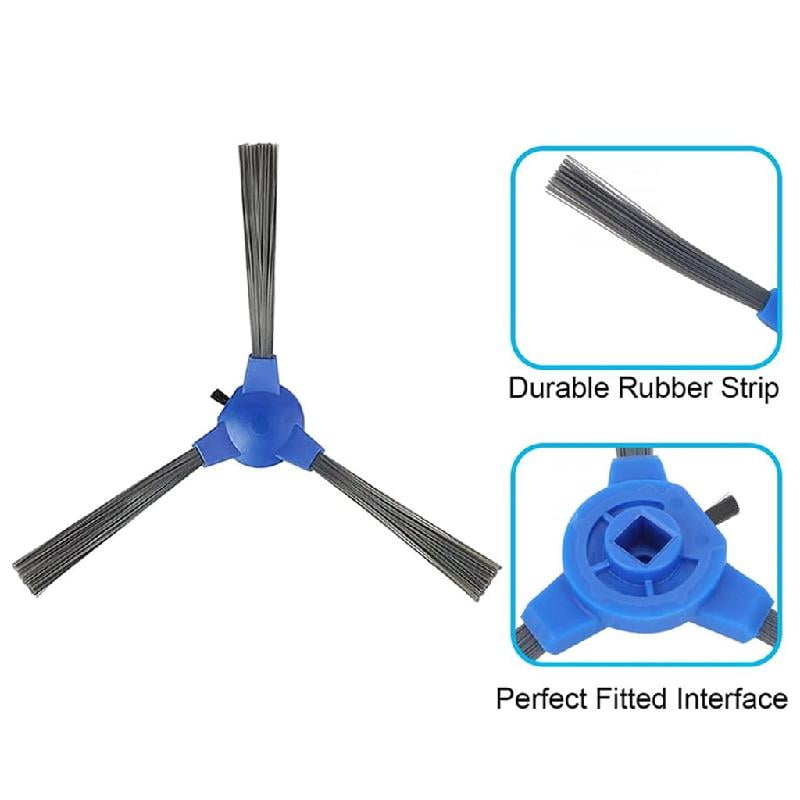 JZROCKER 10 Pack Replacement Side Brushes Tool Easy Installation Sweeper Part Suitable for 11S 30C Robot Vacuum - Image 3