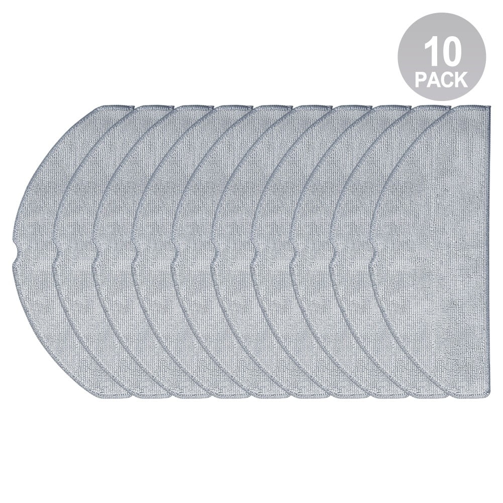 For Miwhole M9 Lite Robot Vacuum Cleaner Replacement Mopping Cloth 10 Pack - Image 2