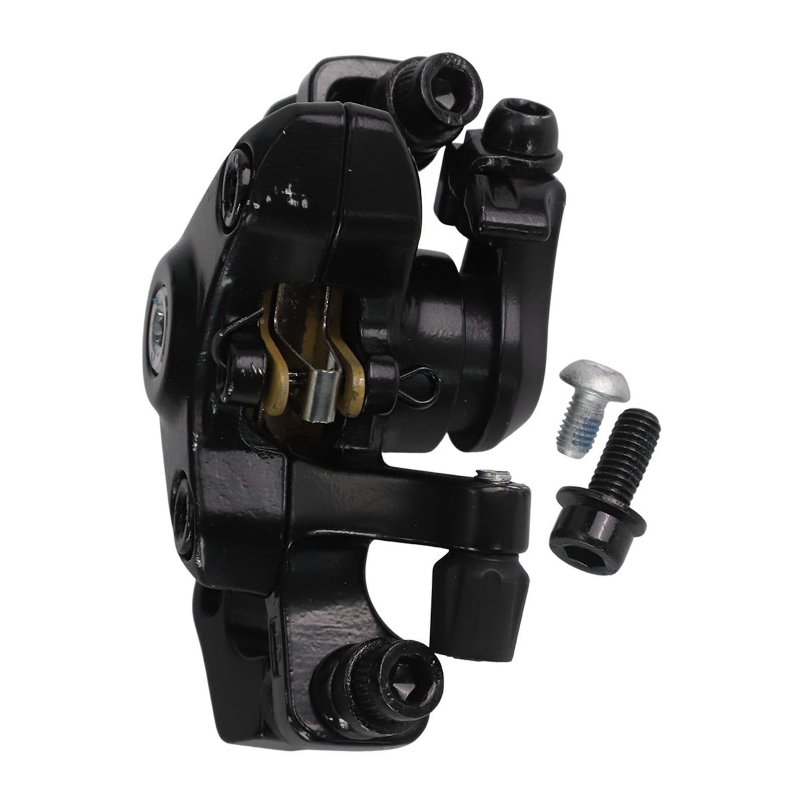 BAMILL 51mm Brake Caliper 160MM Brake System Easy Installation Excellent Heat Dissipation Lightweight Design For Folding Bikes black front+rear+2xdisc black - Image 2