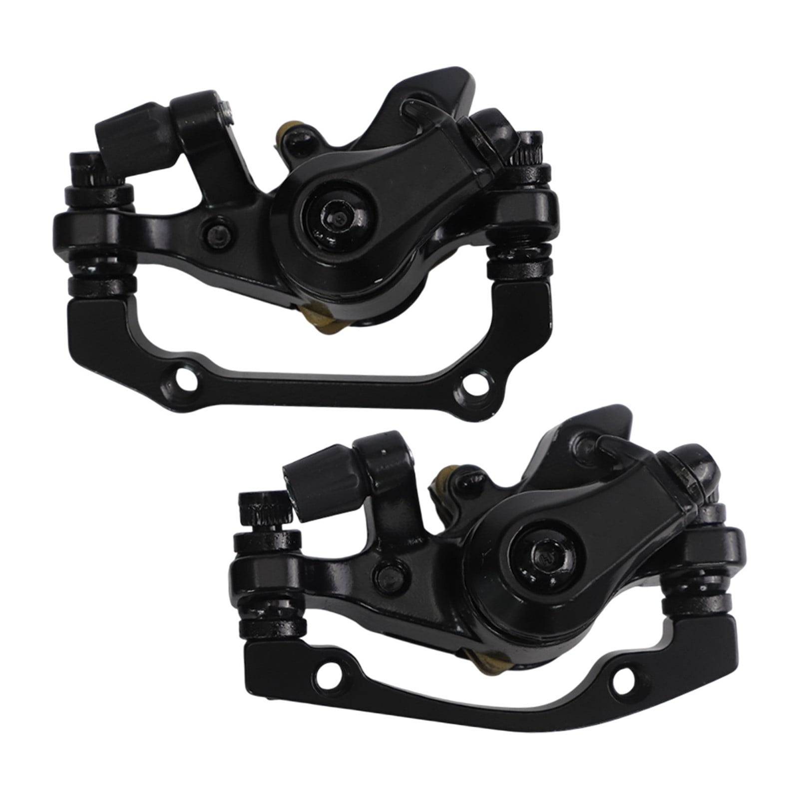 BAMILL 51mm Brake Caliper 160MM Brake System Easy Installation Excellent Heat Dissipation Lightweight Design For Folding Bikes black front+rear+2xdisc black - Image 4