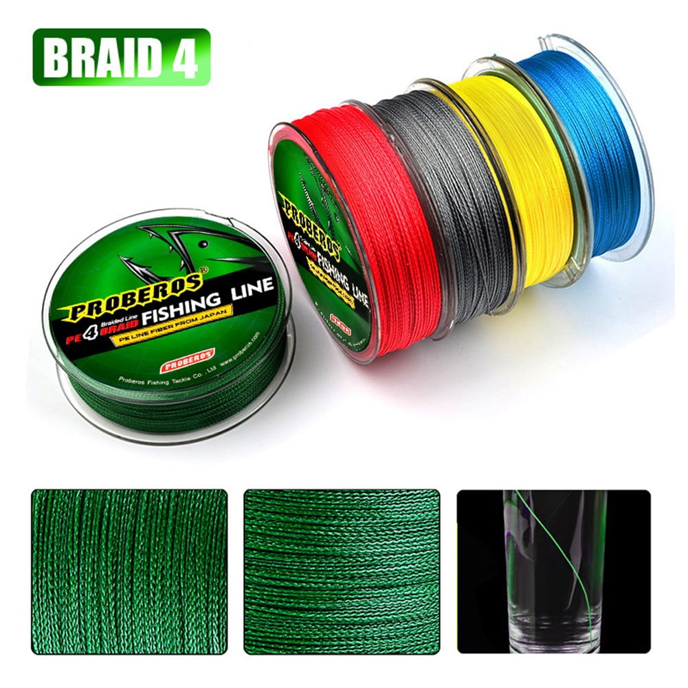 Fankenuo Outdoor Fishing Line, 5 Colors, Strong And For Durable 3.0/35LB Green 1.0/15LB Red - Image 2