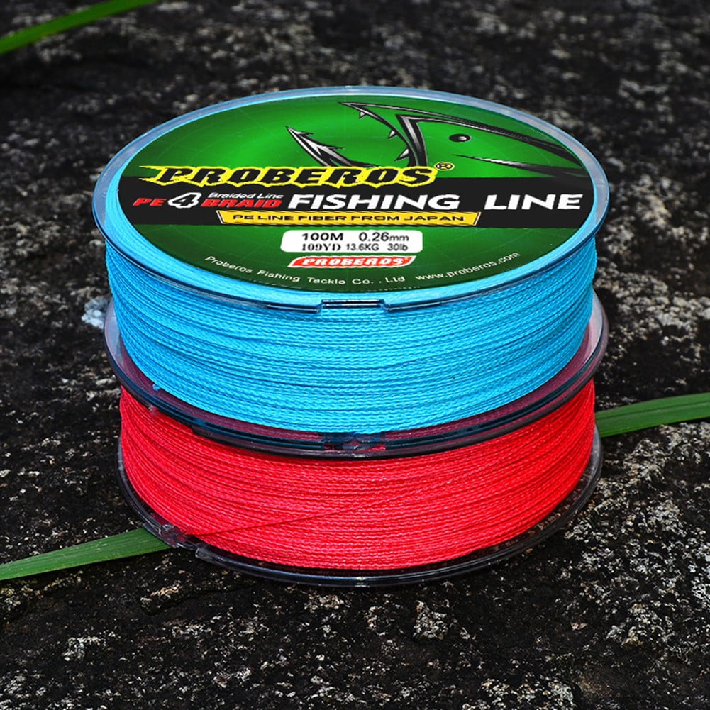 Fankenuo Outdoor Fishing Line, 5 Colors, Strong And For Durable 3.0/35LB Green 1.0/15LB Red - Image 3