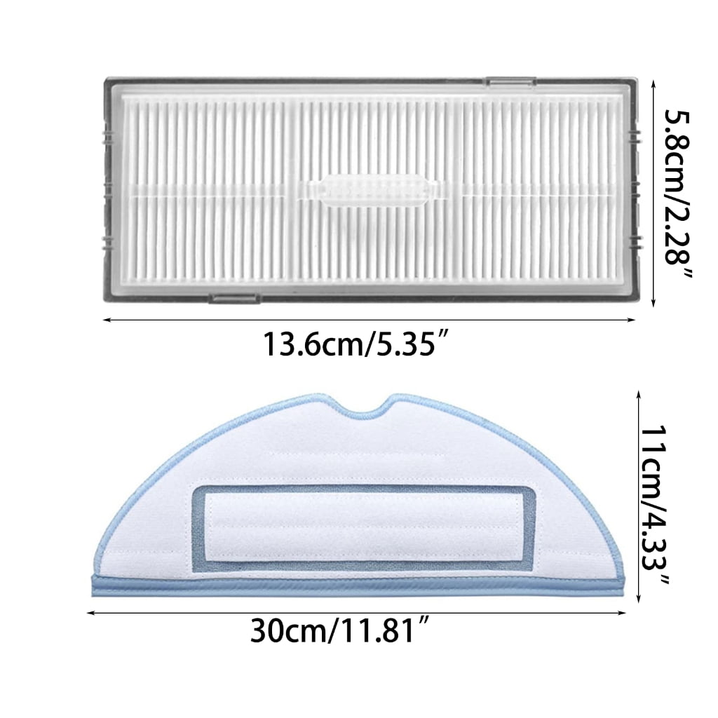 Yammee Plastic Robot Vacuum Cleaner Accessories Robot Replacement Sweeper Tools Mop Pad Replacement Part for Roborock S7 T7s - Image 4
